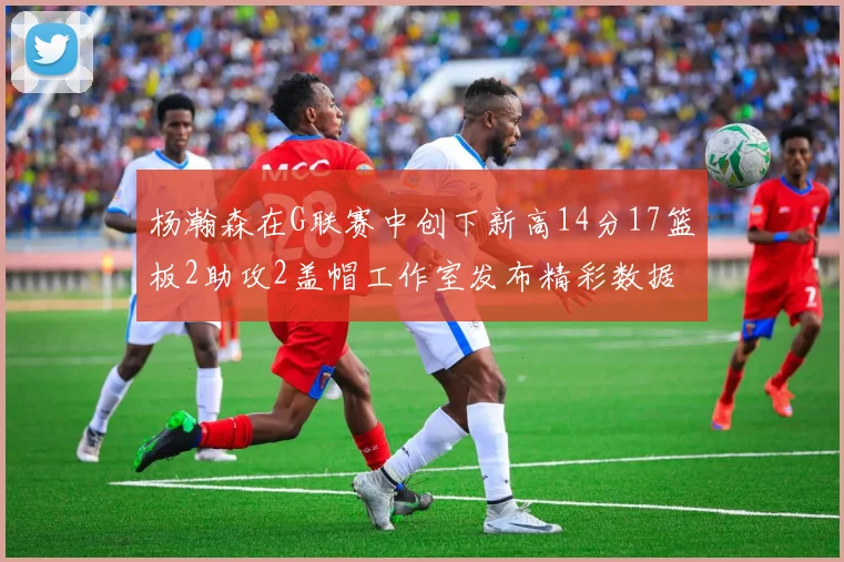 杨瀚森在G联赛中创下新高14分17篮板2助攻2盖帽工作室发布精彩数据海报
